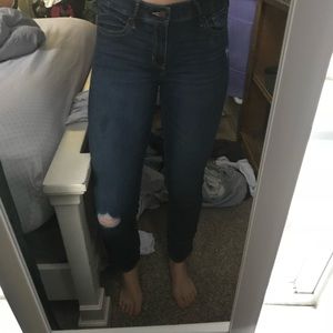 Hollister slightly ripped skinny jeans